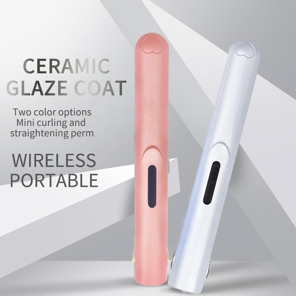Cordless Rechargeable Hair Styler – Straightener & Curler in One