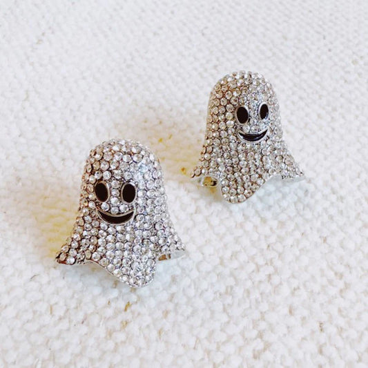 Boo Bling Ghost Earrings