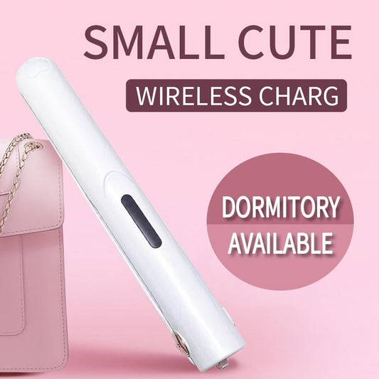 Cordless Rechargeable Hair Styler – Straightener & Curler in One
